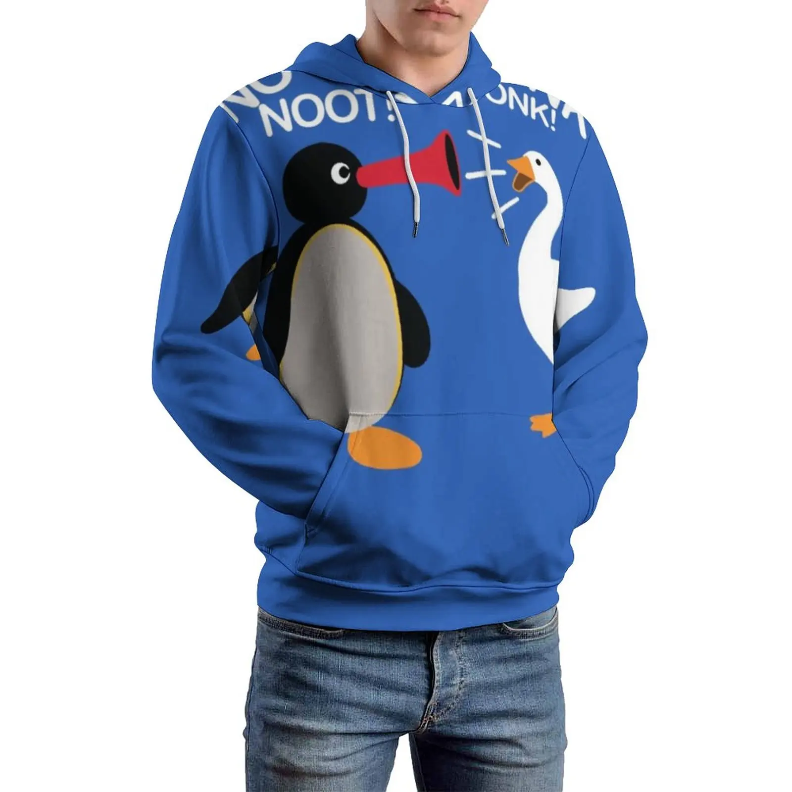 Noot Noot Honk Honk Loose Hoodies Goose Trendy Pullover Hoodie Couple Long Sleeve Oversized Streetwear Pattern Sweatshirts
Noot Noot Honk Honk Loose Hoodies Goose Trendy Pullover Hoodie Couple Long Sleeve Oversized Streetwear Pattern Sweatshirts