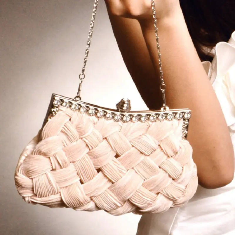 Дамские плетеные сумочки для ужина, новинка 2022, модная сумка ручной работы с бриллиантами для банкета, свадебные сумки, роскошные клатчи под... 
Дамские плетеные сумочки для ужина, новинка 2022, модная сумка ручной работы с бриллиантами для банкета, свадебные сумки, роскошные клатчи под...
