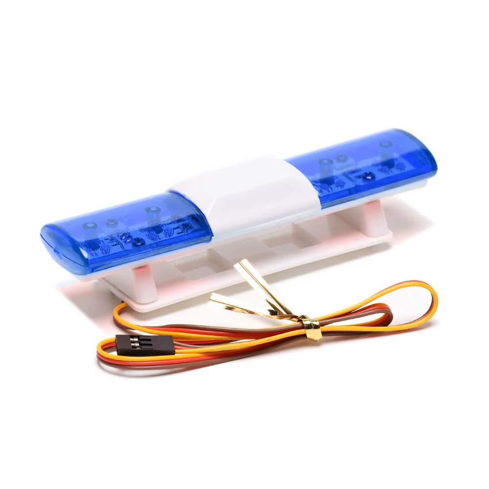 Plastic 4.8-6V 105mm * 25mm LED Police Flash Light Alarming 1Pcs FOR RC Car 1/10 HSP Kyosho Axial D90 Traxxas
Plastic 4.8-6V 105mm * 25mm LED Police Flash Light Alarming 1Pcs FOR RC Car 1/10 HSP Kyosho Axial D90 Traxxas