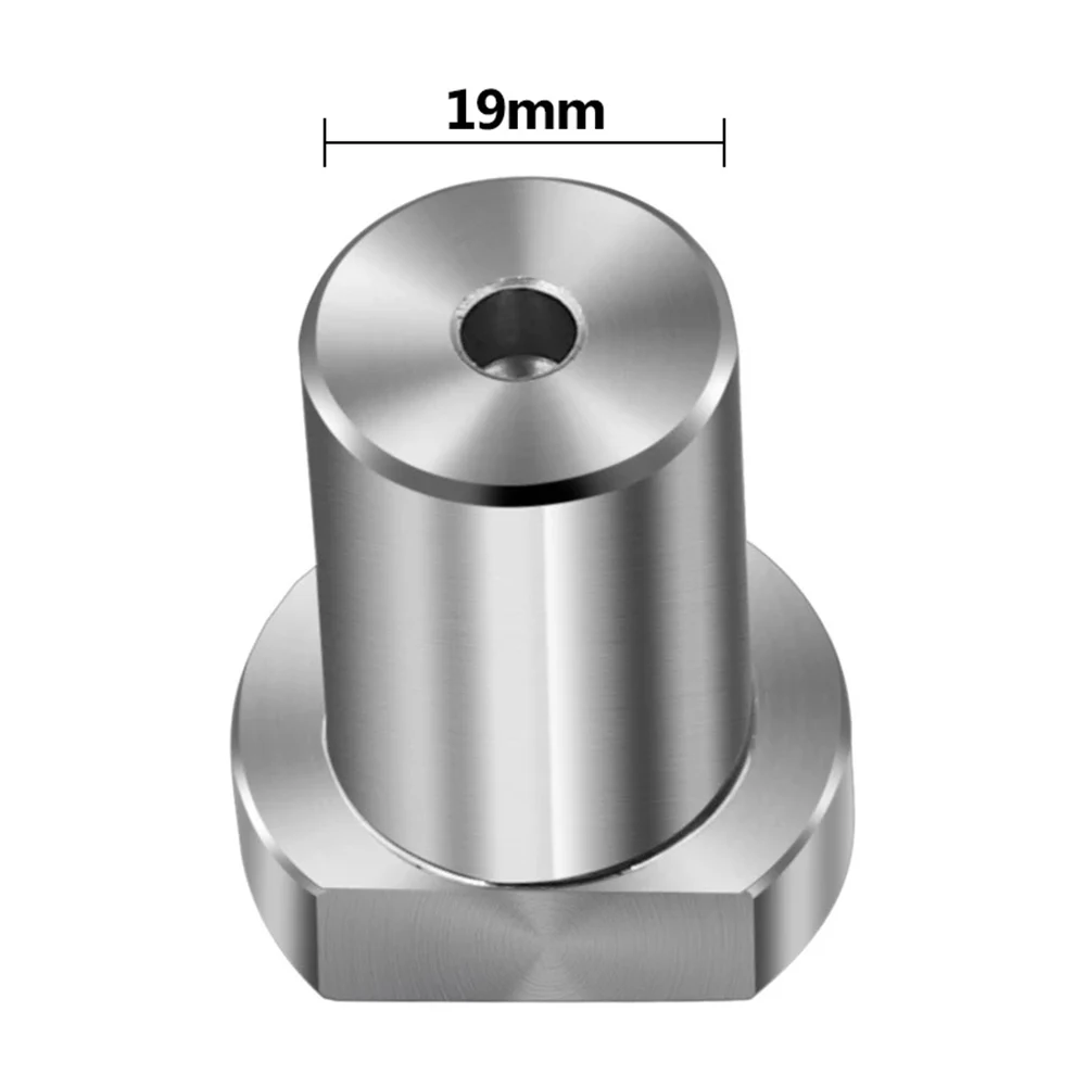 

Stainless Steel Workbench Peg Brake Stops Clamp 19/20mm Bench Dogs Limit Block Fits Standard 19/20mm Diameter Bench Dog Hole