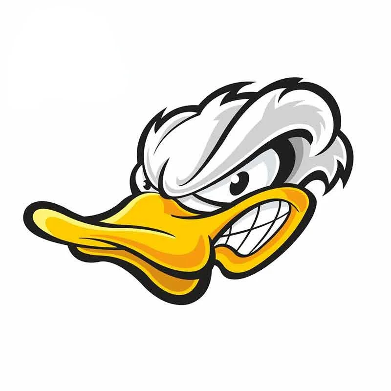 Z327 # наклейки на автомобиль с изображением головы белой утки 
Z327 # наклейки на автомобиль с изображением головы белой утки