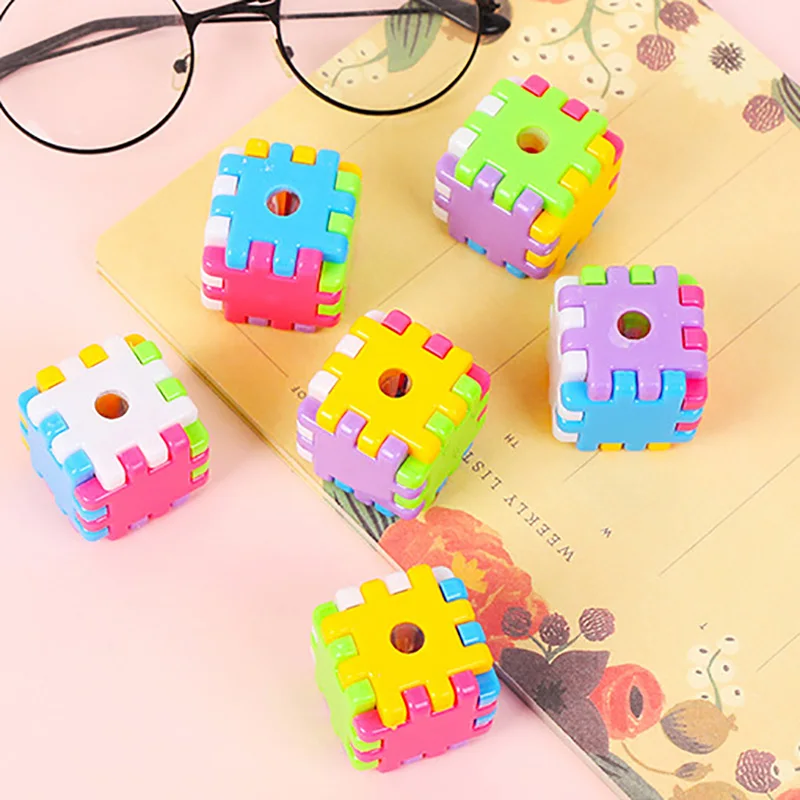 2Pcs/Set Pencil Sharpeners Cube Mini Pencil Planer Cutting Machine for Drawing Sketching Kids Stationery School Office Supplies
2Pcs/Set Pencil Sharpeners Cube Mini Pencil Planer Cutting Machine for Drawing Sketching Kids Stationery School Office Supplies