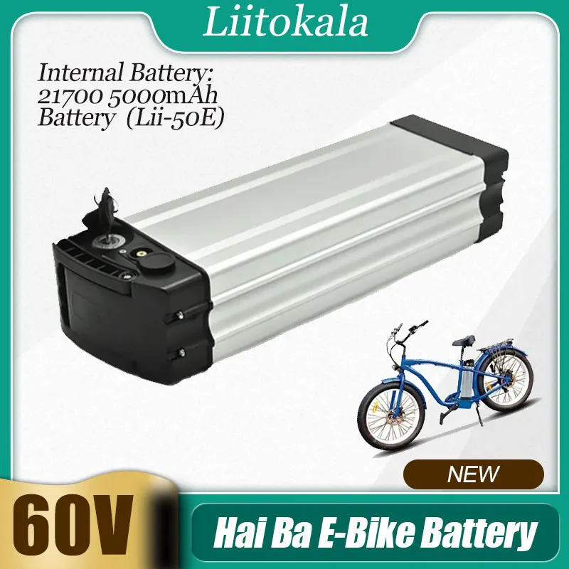 Аккумулятор LiitoKala HaiBa для электровелосипеда, 60 В, 15 Ач, 20 Ач, 25 Ач, 21700, 5000 мАч, 500 Вт, 1000 Вт, 1200 Вт
Аккумулятор LiitoKala HaiBa для электровелосипеда, 60 В, 15 Ач, 20 Ач, 25 Ач, 21700, 5000 мАч, 500 Вт, 1000 Вт, 1200 Вт
