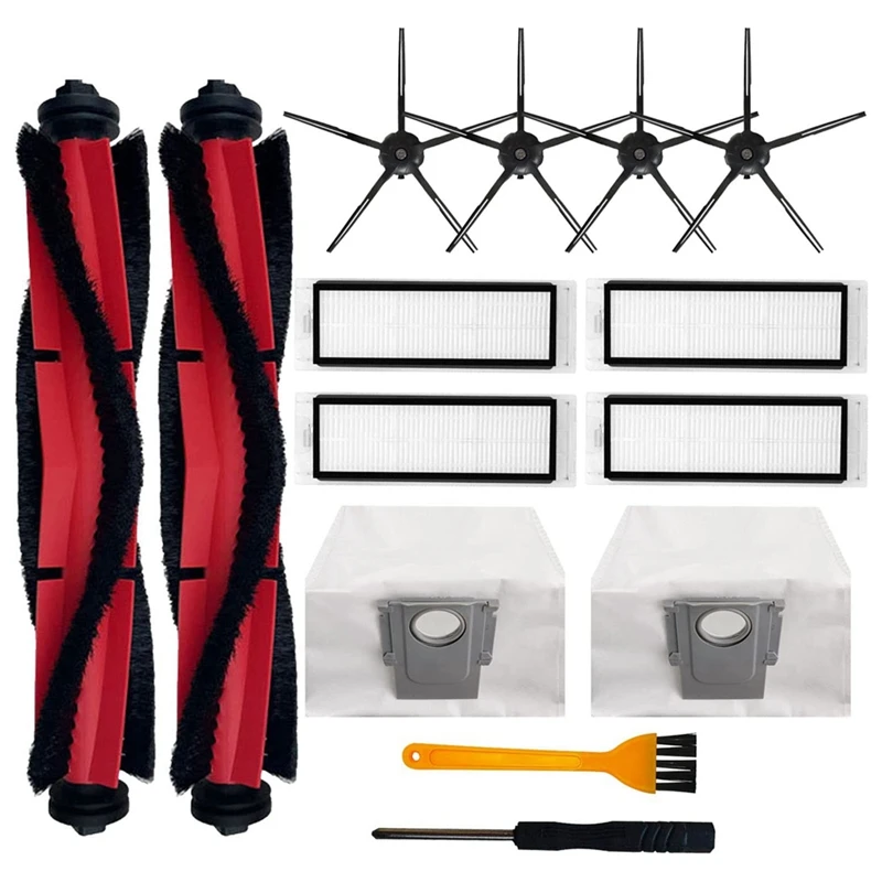 Replacement Parts Accessories Kit For Xiaomi Roborock Q5 Q5+ Plus Robot Vacuum Main Side Brushes Hepa Filters Dust Bags
Replacement Parts Accessories Kit For Xiaomi Roborock Q5 Q5+ Plus Robot Vacuum Main Side Brushes Hepa Filters Dust Bags