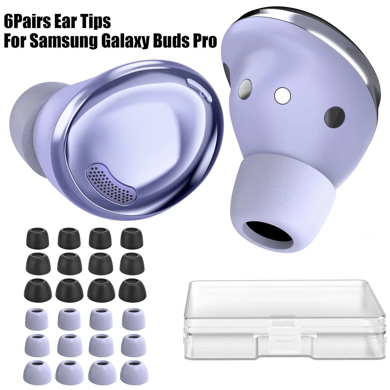 6Pairs Replacement Memory Foam Tips Ear Pads For Samsung Galaxy Buds Pro Eartips Wireless Earbud Anti-Slip Avoid Falling Ear Tip
6Pairs Replacement Memory Foam Tips Ear Pads For Samsung Galaxy Buds Pro Eartips Wireless Earbud Anti-Slip Avoid Falling Ear Tip