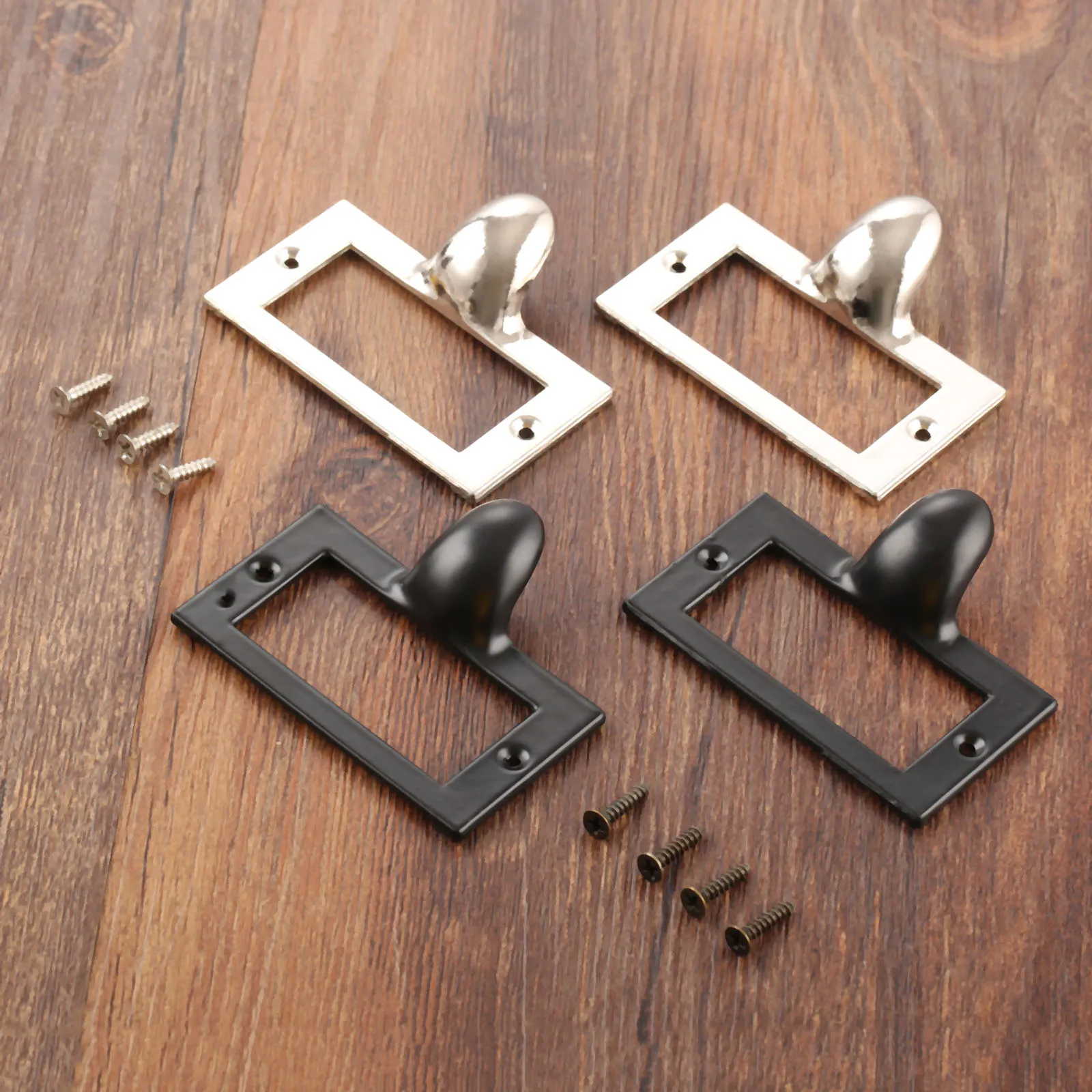 2pcs Tag Frame Label Holder Pull Handle File Name Card Holder 58*46mm Furniture Cabinet Drawer Box Case Bin 
2pcs Tag Frame Label Holder Pull Handle File Name Card Holder 58*46mm Furniture Cabinet Drawer Box Case Bin