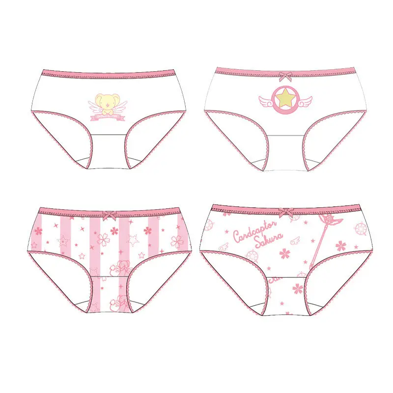 KINOMOTO SAKURA женское хлопковое нижнее белье бесшовные трусики женские дышащие трусики Аниме нижнее белье для девочек трусы CERBERUS
KINOMOTO SAKURA женское хлопковое нижнее белье бесшовные трусики женские дышащие трусики Аниме нижнее белье для девочек трусы CERBERUS