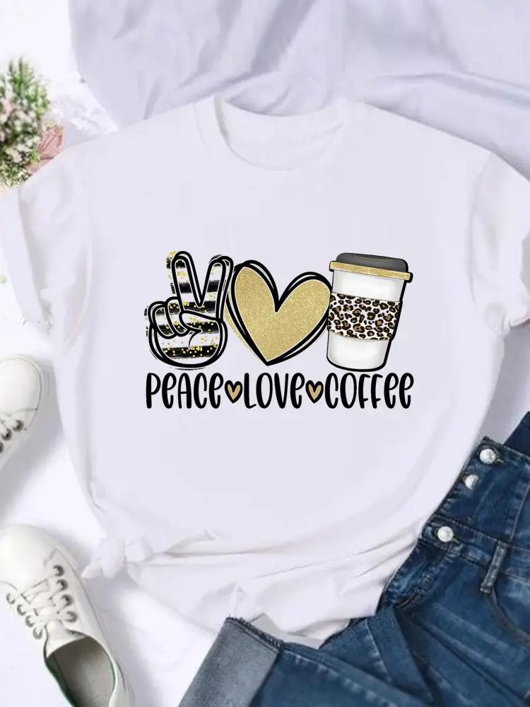 Casual Top Fashion Short Sleeve T Shirt Graphic Tee Women Clothing Coffee 90s Cute Lovely Female Print Tshirts Summer T-Shirt
Casual Top Fashion Short Sleeve T Shirt Graphic Tee Women Clothing Coffee 90s Cute Lovely Female Print Tshirts Summer T-Shirt