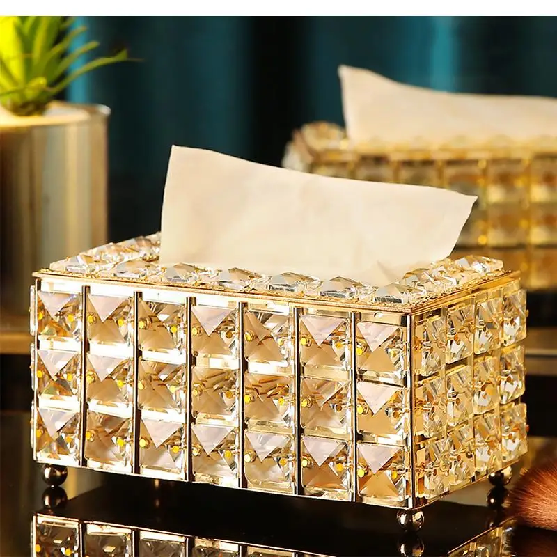 Nordic Crystal Tissue Box Living Room Home Creative Simple Desktop Napkin Paper Storage Box Brush Bucket Living Room Decoration
Nordic Crystal Tissue Box Living Room Home Creative Simple Desktop Napkin Paper Storage Box Brush Bucket Living Room Decoration