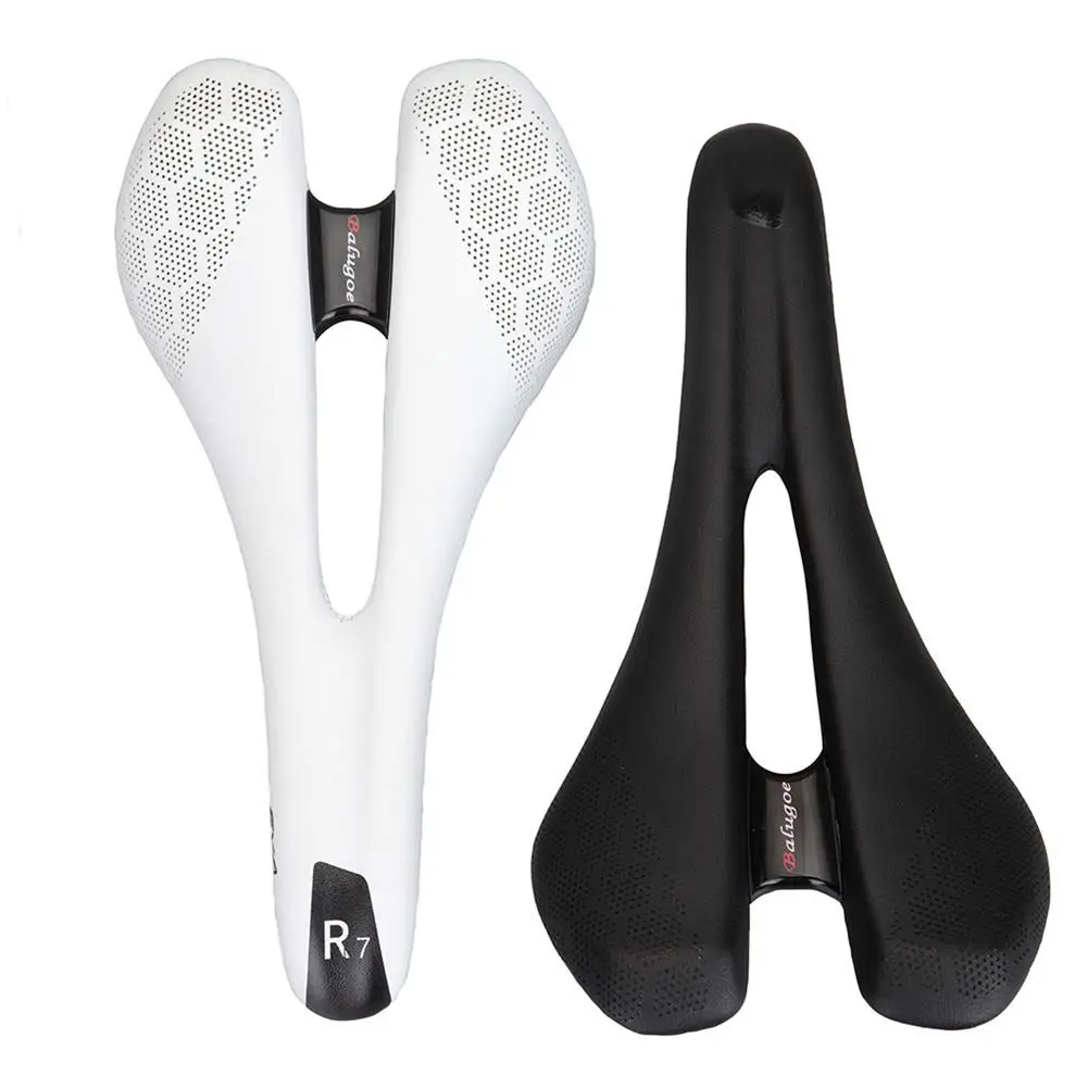 High Quality R7 Hollow Bike Seat Cushion Wear-resistant Carbon Fiber Reinforced Bow Bicycle Saddle 270-138mm
High Quality R7 Hollow Bike Seat Cushion Wear-resistant Carbon Fiber Reinforced Bow Bicycle Saddle 270-138mm
