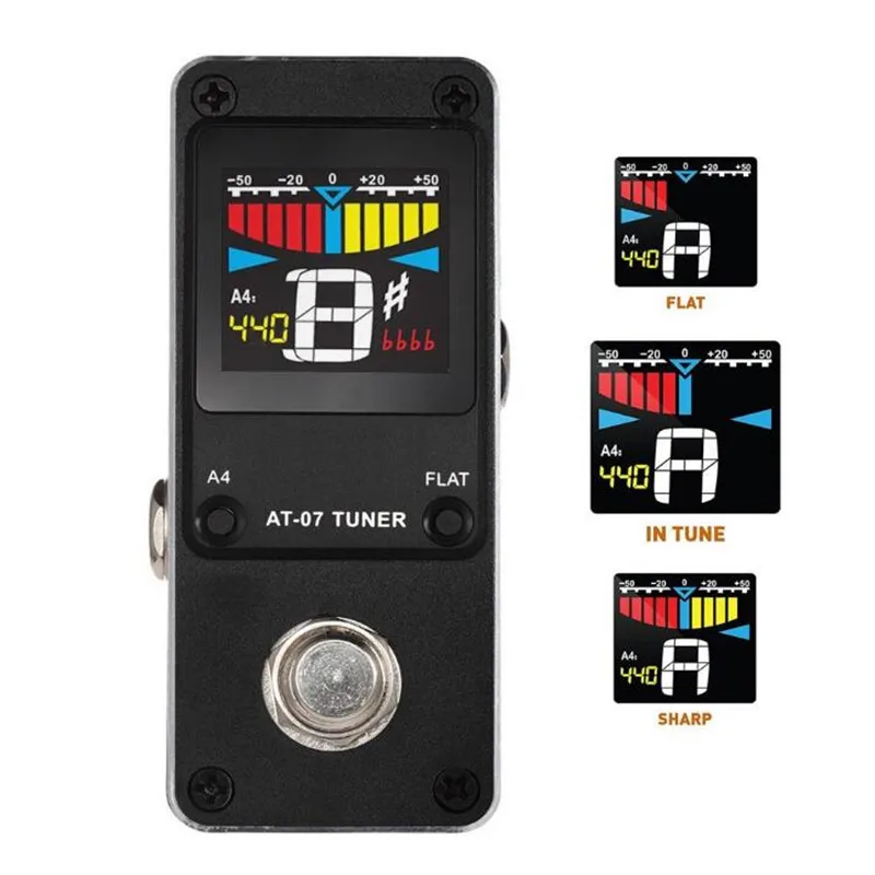 Миниатюрный Педальный гитарный тюнер AROMA AT-07 с ножками, гитарная педаль, Хроматическая Настройка, металлический корпус, HD-дисплей для сцены ...
Миниатюрный Педальный гитарный тюнер AROMA AT-07 с ножками, гитарная педаль, Хроматическая Настройка, металлический корпус, HD-дисплей для сцены ...