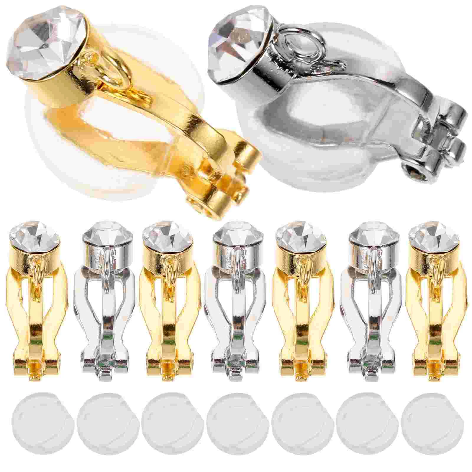 1 Set Alloy Clip On Earrings Accessories Earring Clips for Non-Pierced Ears
1 Set Alloy Clip On Earrings Accessories Earring Clips for Non-Pierced Ears