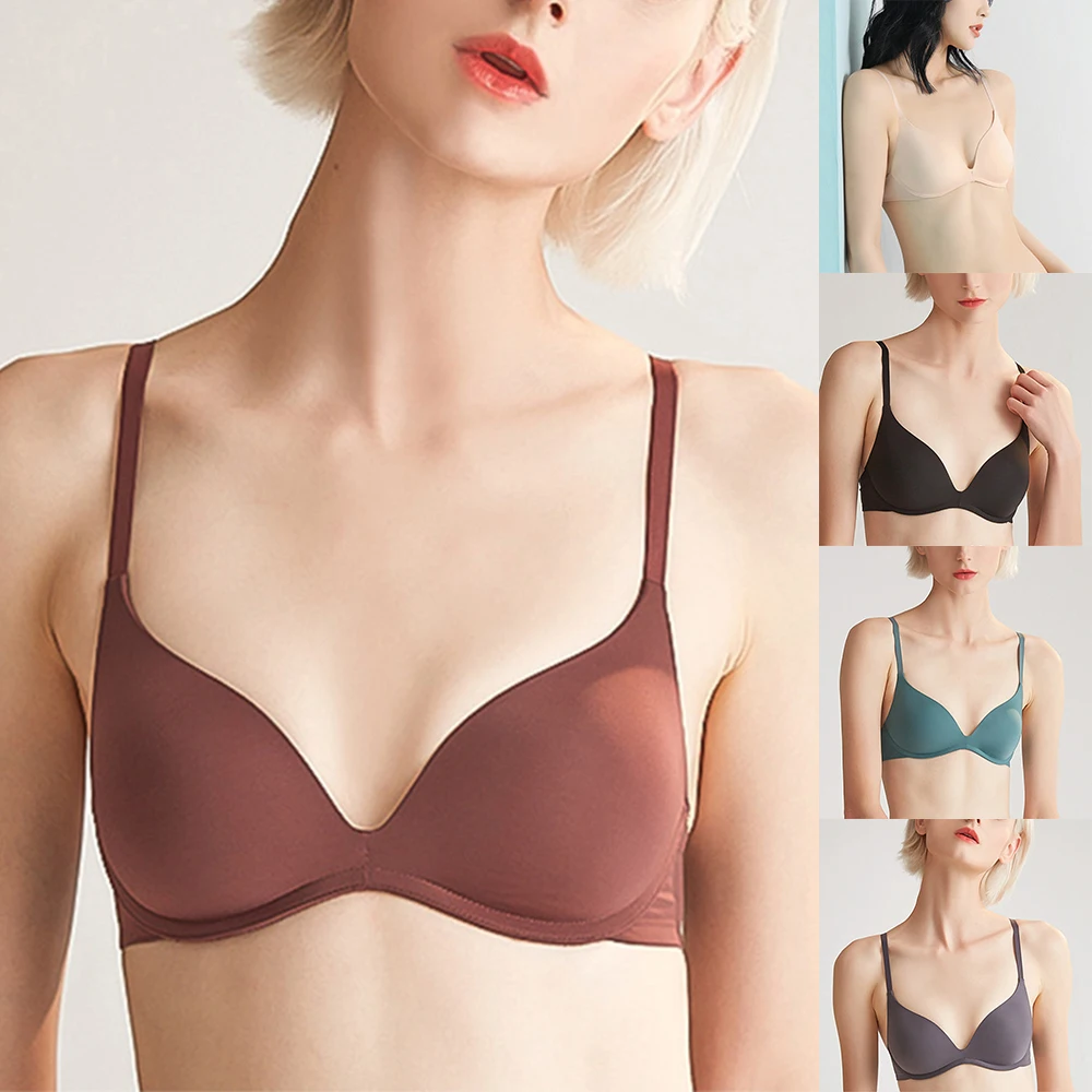 Women Fashion Sexy Seamless Soft Solid Breathable Push Up Bra Brassiere Wireless Underwear Adjustable Bralette Intimates
Women Fashion Sexy Seamless Soft Solid Breathable Push Up Bra Brassiere Wireless Underwear Adjustable Bralette Intimates