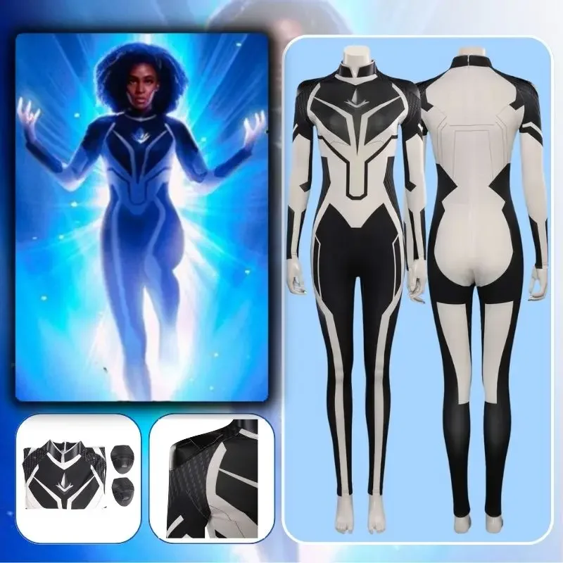 Captain Monica Rambeau Cosplay Fantasia Costume Zentai Bodysuit for Adult Women Superhero Roleplay Female Halloween Costumes
Captain Monica Rambeau Cosplay Fantasia Costume Zentai Bodysuit for Adult Women Superhero Roleplay Female Halloween Costumes