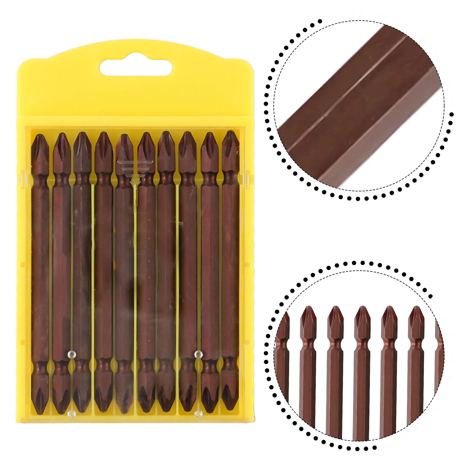 Electric Screwdriver Bits Professional Grade 10pc Alloy Steel Electric Screwdriver Bit Set PH2 Double Head Drill Bit
Electric Screwdriver Bits Professional Grade 10pc Alloy Steel Electric Screwdriver Bit Set PH2 Double Head Drill Bit