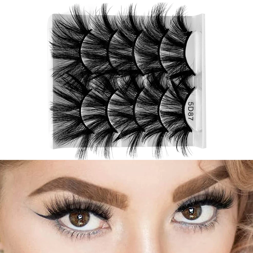 5 Pairs 5d 25mm Black Mink Eyelashes Multi-Layer Lengthening Thick False Eyelashes Women Eye Thicker Makeup Cosmetic Supplies
5 Pairs 5d 25mm Black Mink Eyelashes Multi-Layer Lengthening Thick False Eyelashes Women Eye Thicker Makeup Cosmetic Supplies