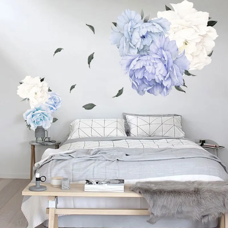 Flowers Wall Sticker Peony Rose Waterproof PVC Wall Decals for Sofa Background Living Room Bedroom Wedding Decorations
Flowers Wall Sticker Peony Rose Waterproof PVC Wall Decals for Sofa Background Living Room Bedroom Wedding Decorations