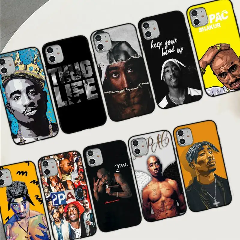 Rapper 2pac singer Tupac Phone Case for iPhone 11 12 13 Mini Pro Max 8 7 6 6S Plus X 5 SE 2020 XR XS Funda Case
Rapper 2pac singer Tupac Phone Case for iPhone 11 12 13 Mini Pro Max 8 7 6 6S Plus X 5 SE 2020 XR XS Funda Case