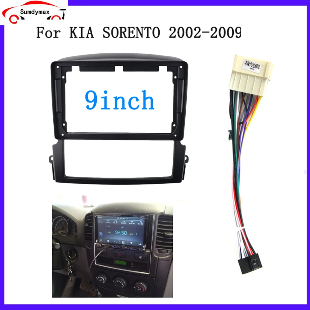 9 дюймов, 2 Din, android, автомобильная стереомагнитола, рама, Обложка, комплект отделки, панель для Kia SORENTO 2006-2009, рама для автомобильного радио с ка...
9 дюймов, 2 Din, android, автомобильная стереомагнитола, рама, Обложка, комплект отделки, панель для Kia SORENTO 2006-2009, рама для автомобильного радио с ка...