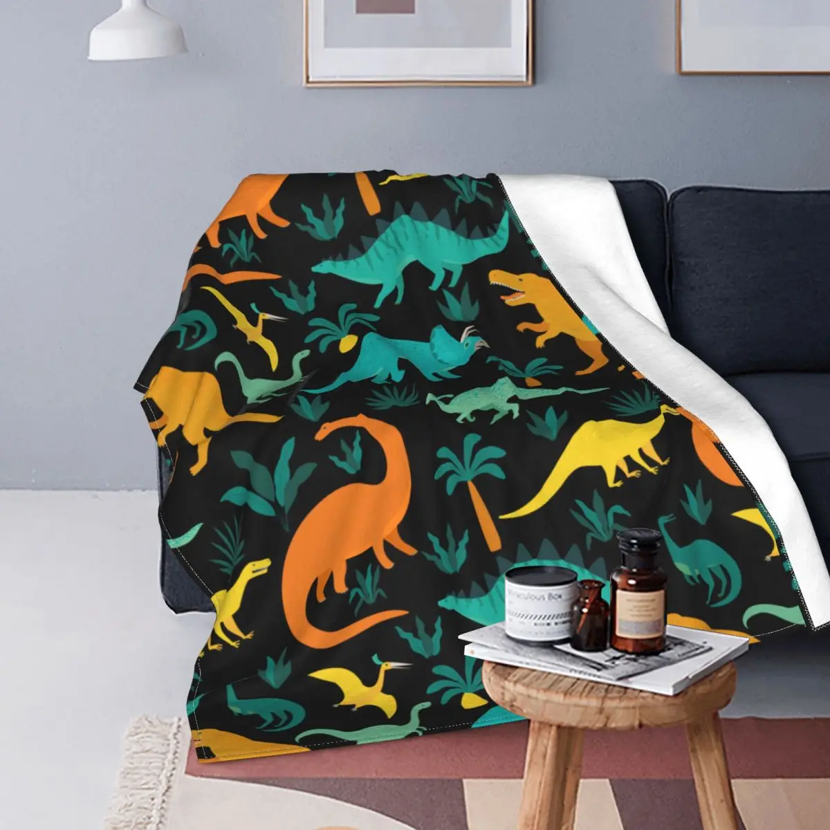 Cute Colorful Dinosaur Pattern Blankets Fleece Spring/Autumn Multifunction Super Soft Throw Blanket for Bed Outdoor Quilt
Cute Colorful Dinosaur Pattern Blankets Fleece Spring/Autumn Multifunction Super Soft Throw Blanket for Bed Outdoor Quilt