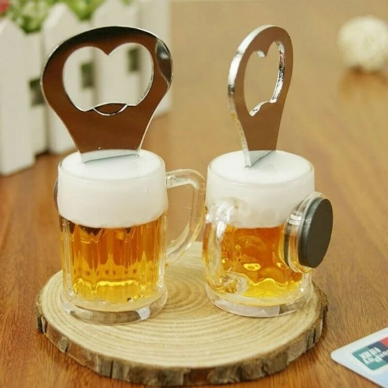 1PCS Beer Bottle Opener Creative Practical Stainless Steel Wine Opener Kitchen Accessories Fridge Magnets
1PCS Beer Bottle Opener Creative Practical Stainless Steel Wine Opener Kitchen Accessories Fridge Magnets