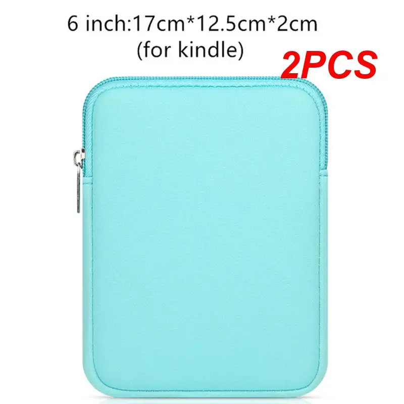 

2PCS Brand New High Quality Universal Soft Tablet Liner Sleeve Pouch Bag For Kindle Case For IPad Mini 1/2/3 Soft Tablet Cover