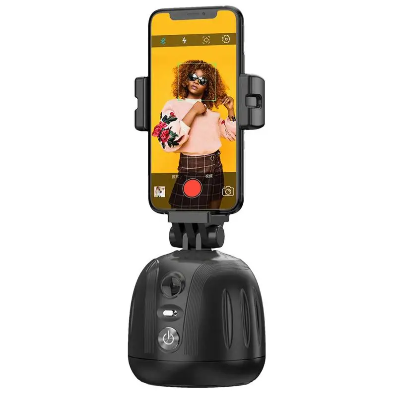 Auto Tracking Phone Holder 360 Rotation Face Body Phone Camera Mount Smart Phone Tracking Holder For Live Vlog Streaming Video
Auto Tracking Phone Holder 360 Rotation Face Body Phone Camera Mount Smart Phone Tracking Holder For Live Vlog Streaming Video