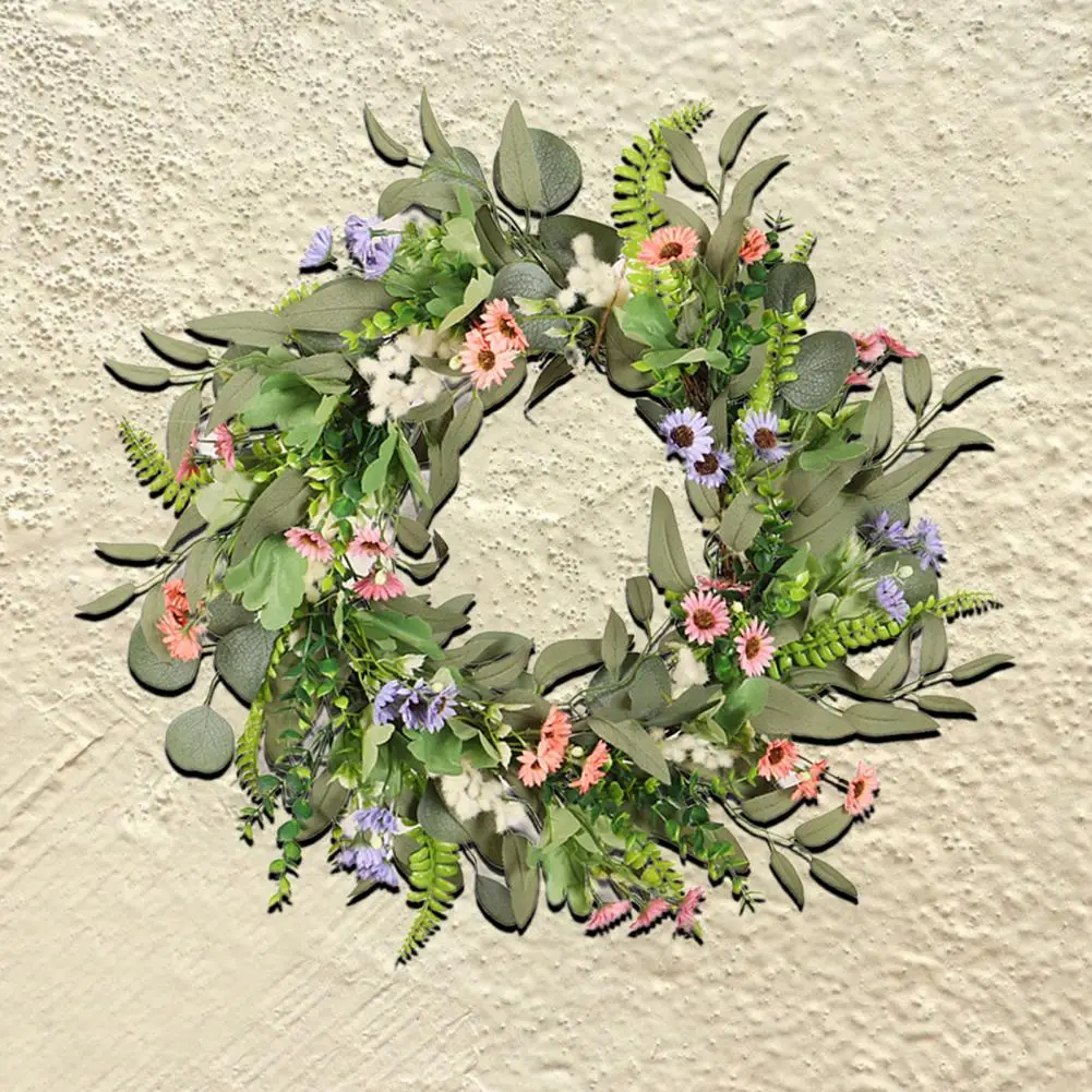 Practical Wreath Exquisite Attractive Wall Door Decorative Artificial Flower Wreath Eucalyptus Wreath Wreath
Practical Wreath Exquisite Attractive Wall Door Decorative Artificial Flower Wreath Eucalyptus Wreath Wreath