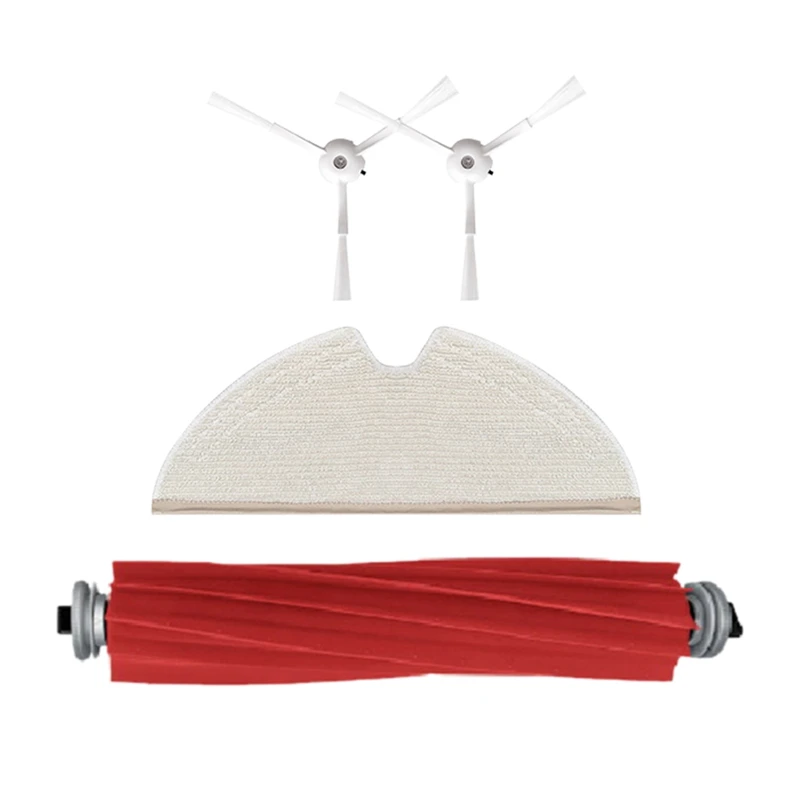 4PCS Detachable Main Side Brush Washable Mop Cloth For Xiaomi Roborock T8 / Q7 Max / Max+ Vacuum Cleaner Accessories Kit
4PCS Detachable Main Side Brush Washable Mop Cloth For Xiaomi Roborock T8 / Q7 Max / Max+ Vacuum Cleaner Accessories Kit