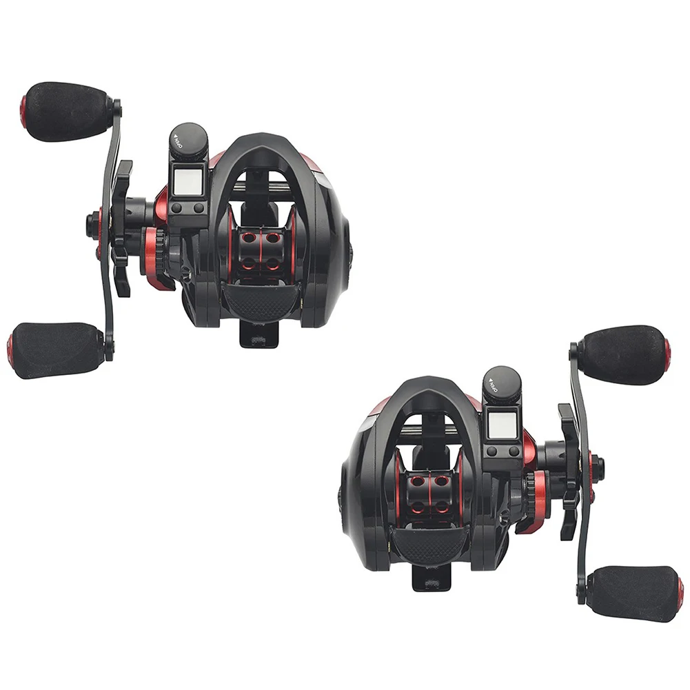 Fly Fishing Reel Digital Display Electronic 12-speed Magnetic Brake Fishing Reel Baitcasting Wheel 110*75*75mm
Fly Fishing Reel Digital Display Electronic 12-speed Magnetic Brake Fishing Reel Baitcasting Wheel 110*75*75mm
