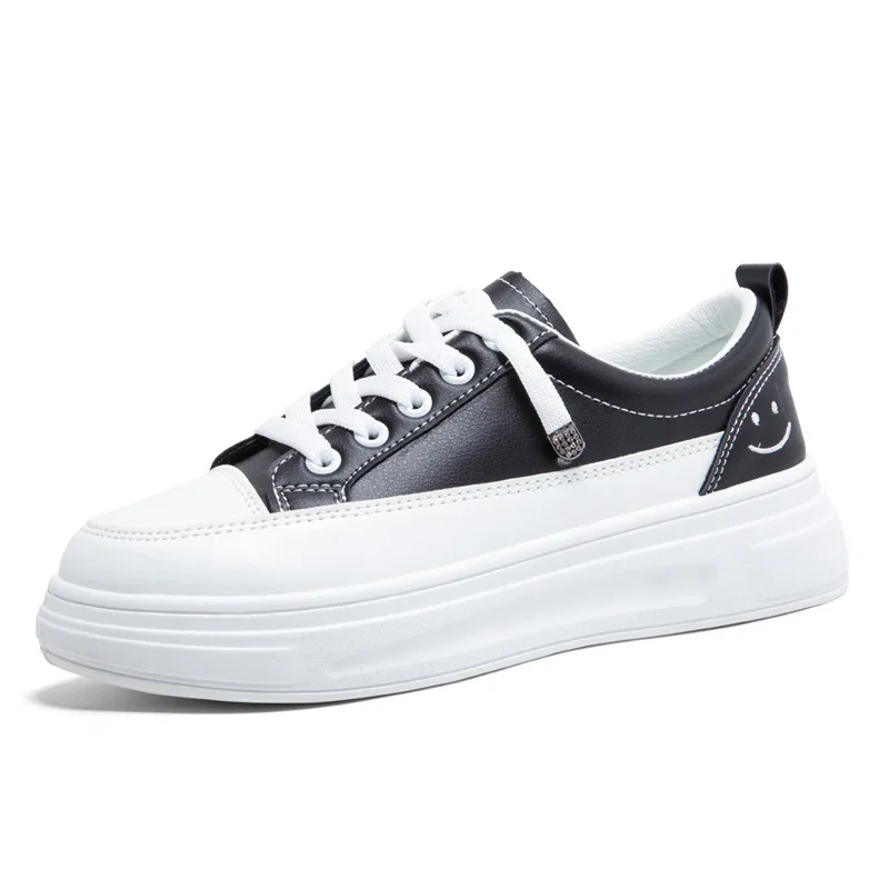 4cm Genuine PU Leather Platform Wedge Shoes Chunky Sneaker White Casual Shoes Comfortable Breathable Spring Autumn Shoes
4cm Genuine PU Leather Platform Wedge Shoes Chunky Sneaker White Casual Shoes Comfortable Breathable Spring Autumn Shoes