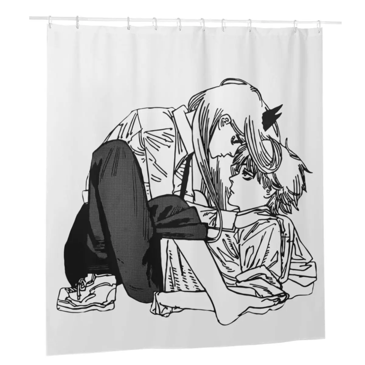 Power Denji Shower Curtain Polyester Bath Curtain Chainsaw Man Makima Devil Anime Bathing Screen Curtains for Bathroom Shower
Power Denji Shower Curtain Polyester Bath Curtain Chainsaw Man Makima Devil Anime Bathing Screen Curtains for Bathroom Shower