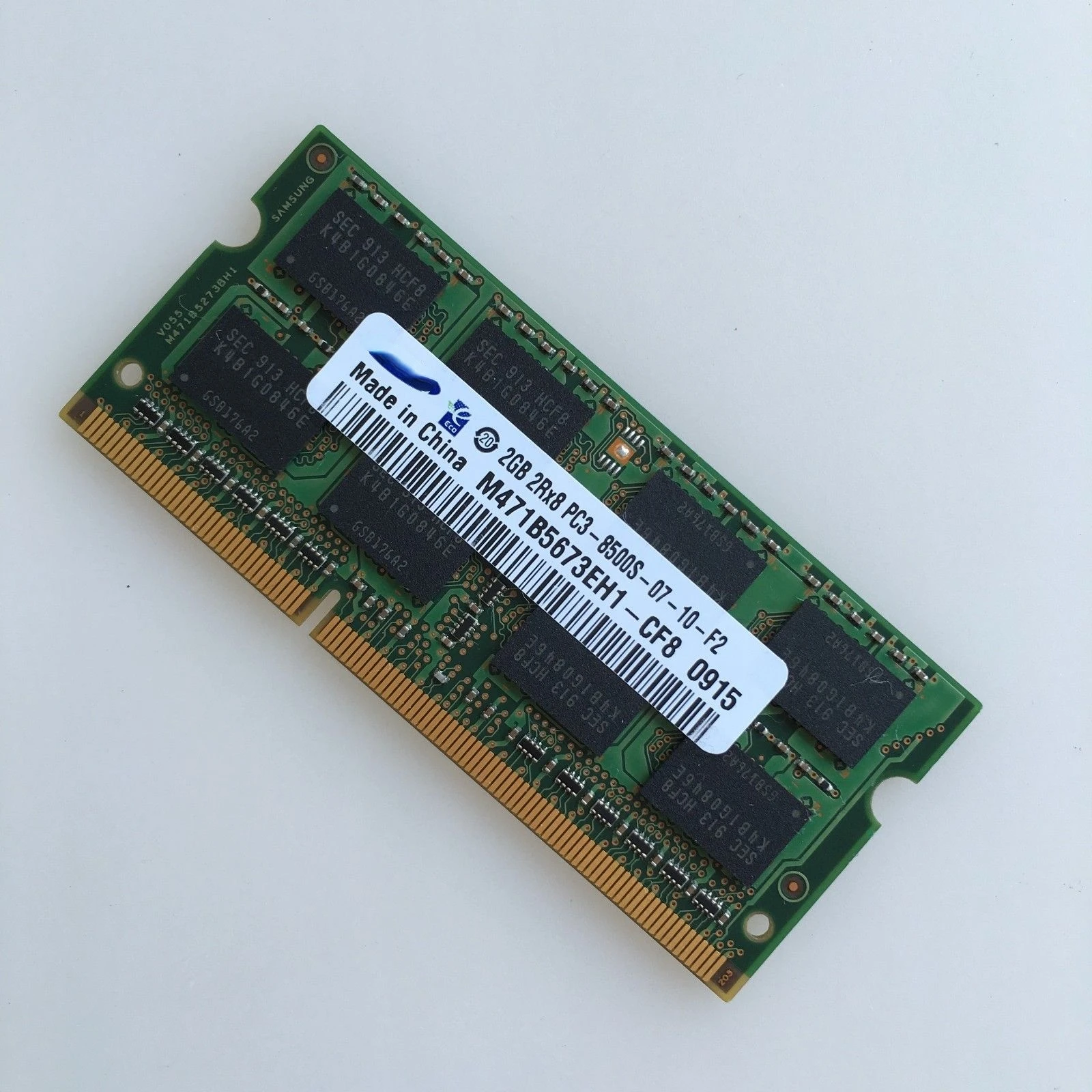 Оригинальная панель памяти для ноутбука RAM X200 SL410 SL410K SL510 2G 1066 
Оригинальная панель памяти для ноутбука RAM X200 SL410 SL410K SL510 2G 1066