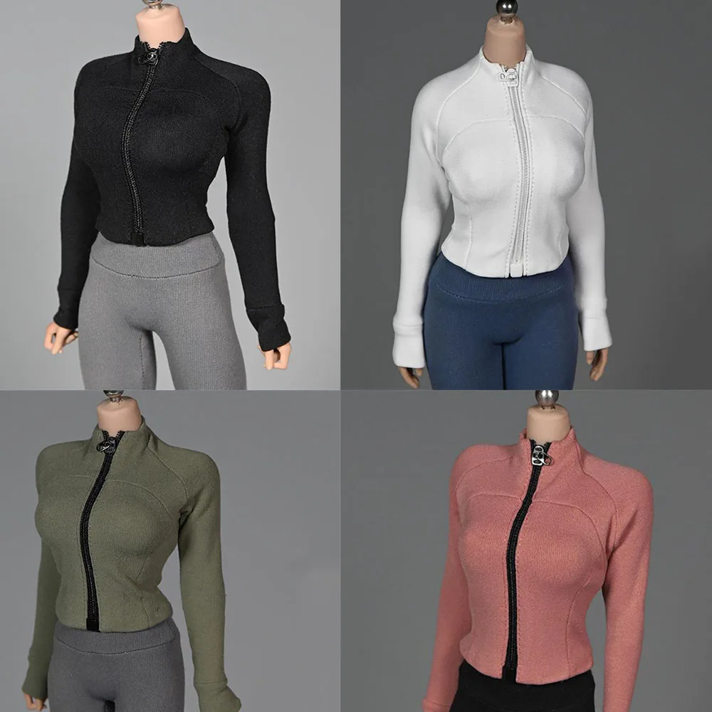 1/6 Women Soldier Jacket Fitness Elastic Tight Yoga Jacket Classic Style Long Sleeve Zipper Sports Tops 12" Action Figure Body
1/6 Women Soldier Jacket Fitness Elastic Tight Yoga Jacket Classic Style Long Sleeve Zipper Sports Tops 12" Action Figure Body