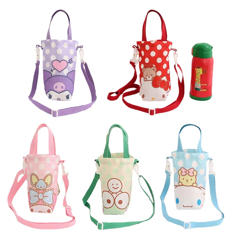 Sanrioed Kawaii Cinnamoroll MyMelody Kuromi Cartoon Canvas Kettle Insulation Cup Cover Portable Water Cup Messenger Bag Gift
Sanrioed Kawaii Cinnamoroll MyMelody Kuromi Cartoon Canvas Kettle Insulation Cup Cover Portable Water Cup Messenger Bag Gift