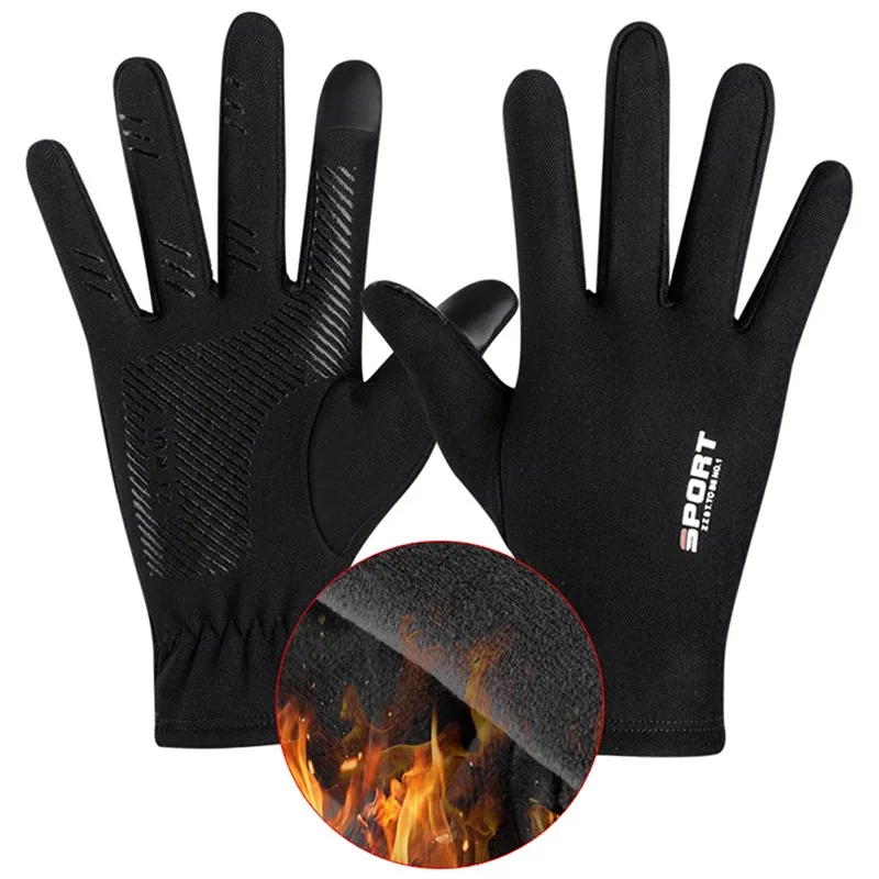Thick Warm Windproof Waterproof Gloves Anti-slip Touch Screen Gloves Winter Outdoor Cycling Running Skiing Gloves
Thick Warm Windproof Waterproof Gloves Anti-slip Touch Screen Gloves Winter Outdoor Cycling Running Skiing Gloves