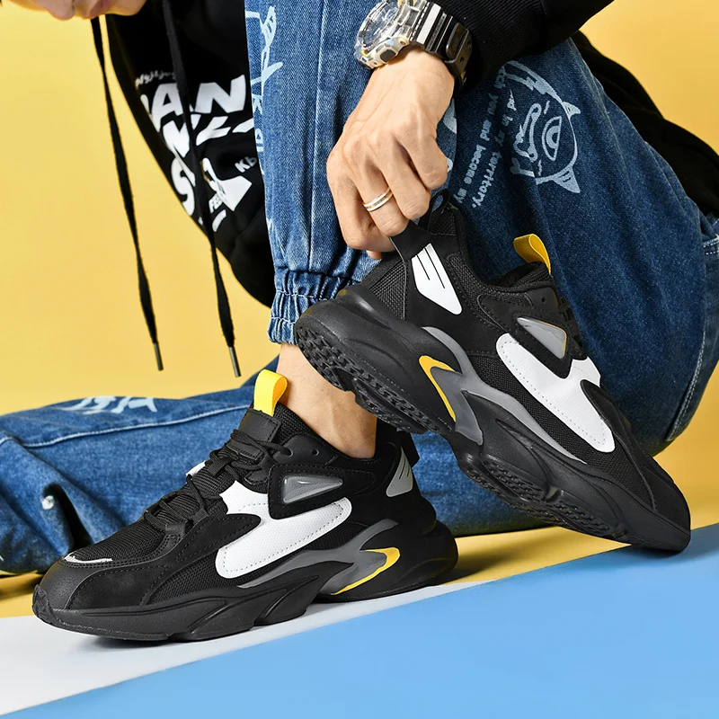 Cushioning jogging shoes men's running training sports shoes breathable casual shoes walking shoes large size Zapatos Hombre
Cushioning jogging shoes men's running training sports shoes breathable casual shoes walking shoes large size Zapatos Hombre