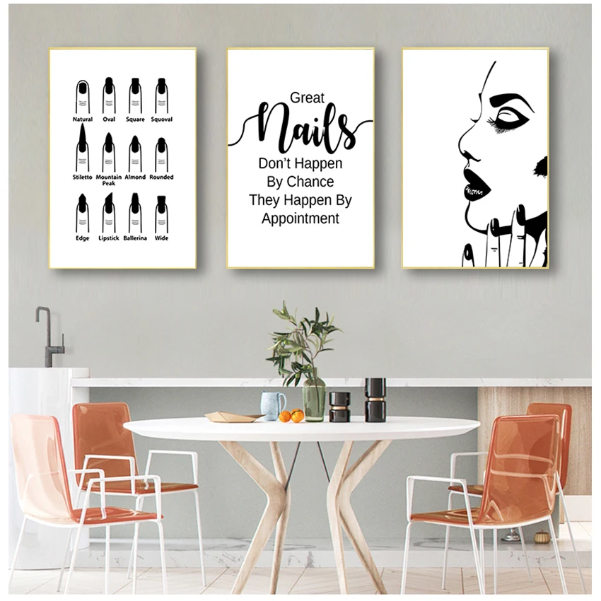 Nail Salon Quotes Makeup Wall Art Posters and Prints Nail Tech Artist Gift Fashion Art Picture Canvas Painting Nail Beauty Decor
Nail Salon Quotes Makeup Wall Art Posters and Prints Nail Tech Artist Gift Fashion Art Picture Canvas Painting Nail Beauty Decor