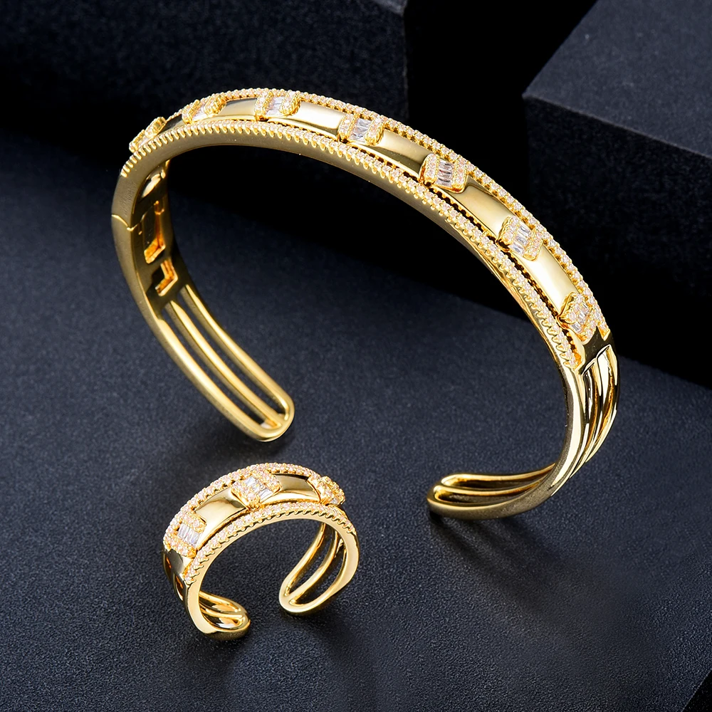 missvikki Trendy Stackable Sparkly Bangle Ring Set Mix Match For Women Couple Full Micro Cubic Zircon Party Wedding Saudi Arabic
missvikki Trendy Stackable Sparkly Bangle Ring Set Mix Match For Women Couple Full Micro Cubic Zircon Party Wedding Saudi Arabic
