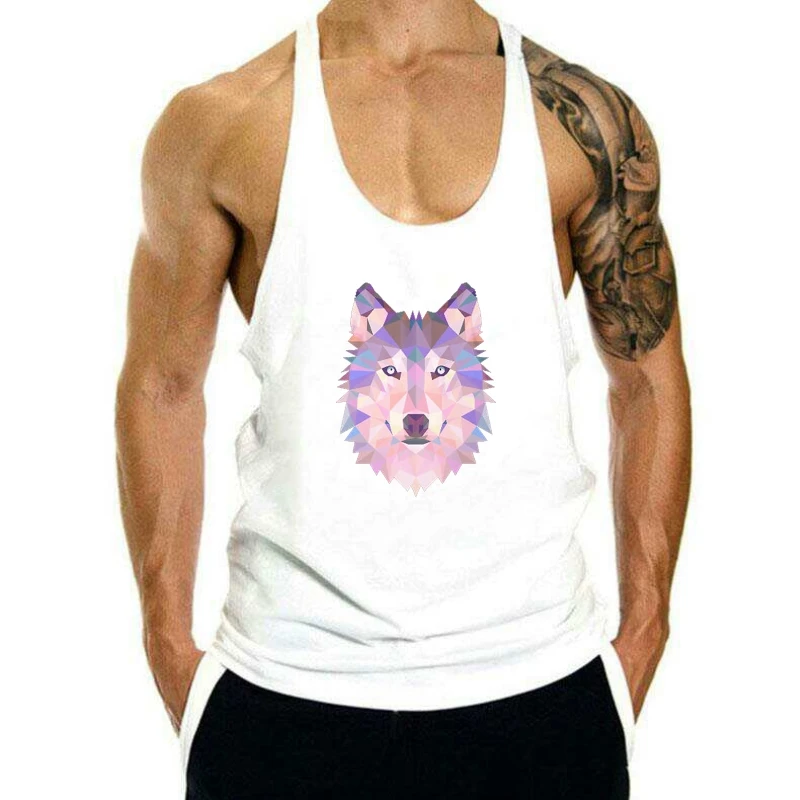 Geometric Wolf Head Graphic Tee - Men'S Graphic tank top men sleeveless Men'S Tees Summer O Neck Tops tank top men
Geometric Wolf Head Graphic Tee - Men'S Graphic tank top men sleeveless Men'S Tees Summer O Neck Tops tank top men