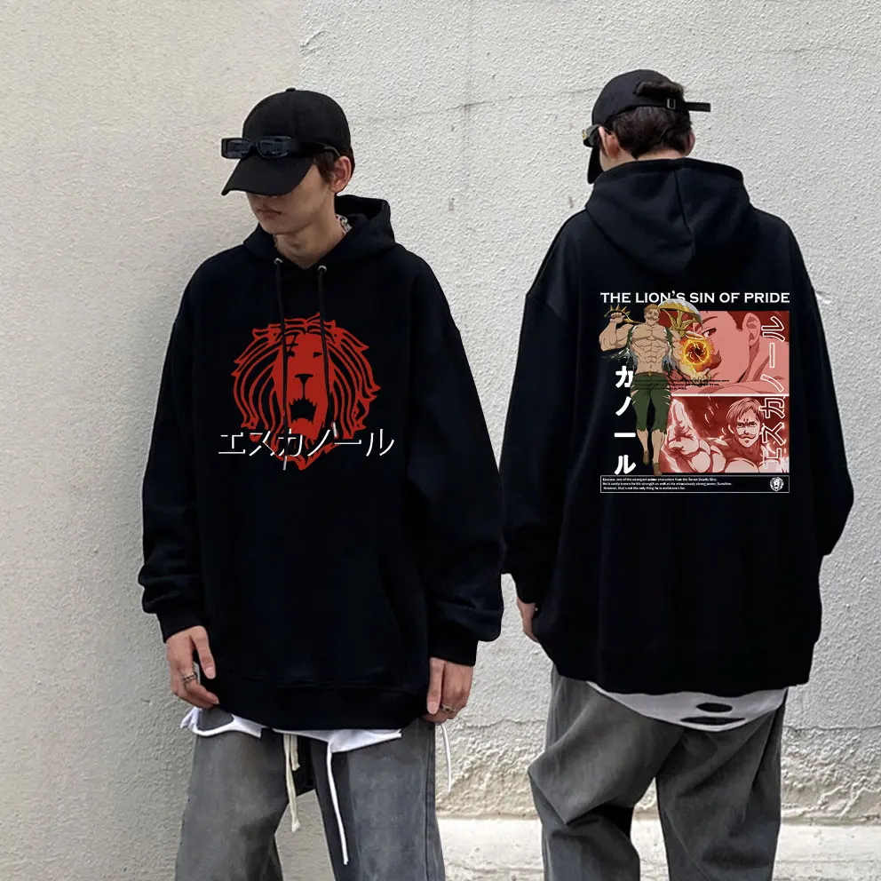 Anime The Seven Deadly Sins Escanor Lion's Sin of Pride Print Hoodie Men Manga Cosplay Sweatshirt Unisex Casual Vintage Hoodies
Anime The Seven Deadly Sins Escanor Lion's Sin of Pride Print Hoodie Men Manga Cosplay Sweatshirt Unisex Casual Vintage Hoodies
