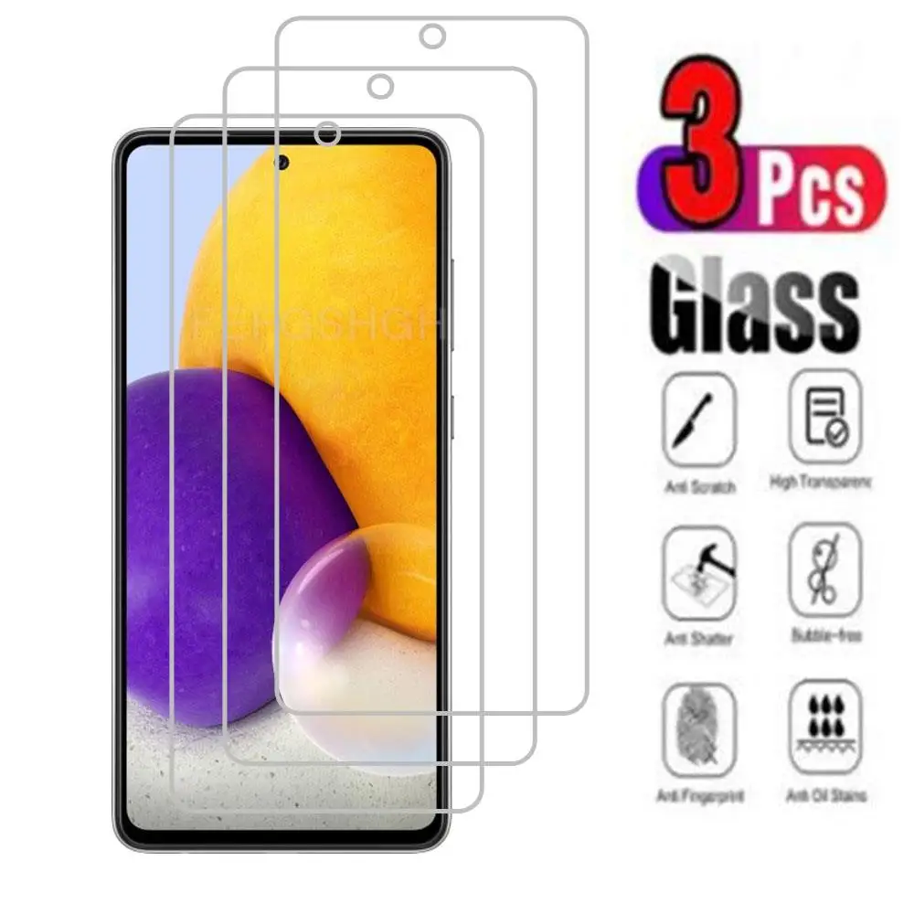 3 шт. Оригинальное защитное закаленное стекло для Samsung Galaxy A72 4G 5G 6,7 дюйма SM-A725F A725M A726B, защита для экрана телефона, защитная пленка
3 шт. Оригинальное защитное закаленное стекло для Samsung Galaxy A72 4G 5G 6,7 дюйма SM-A725F A725M A726B, защита для экрана телефона, защитная пленка