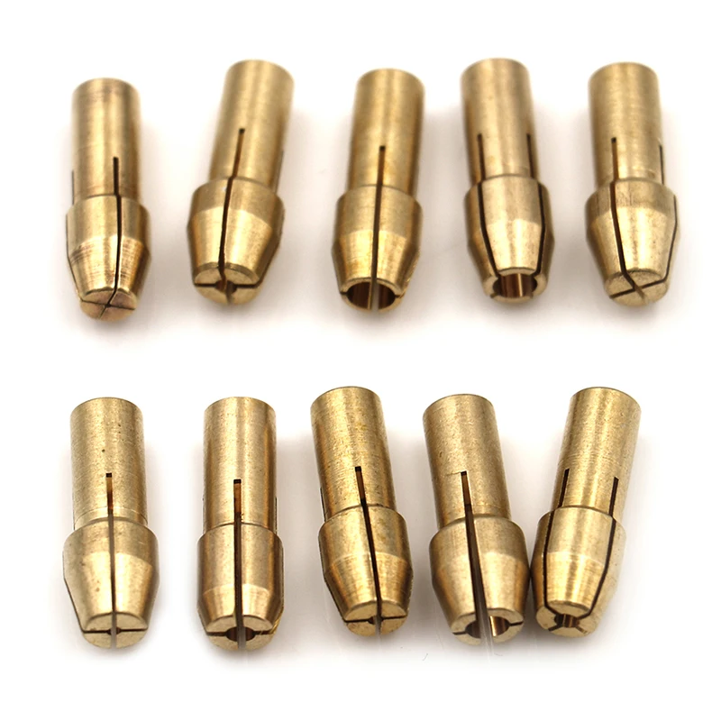 10Pcs 0.5mm-3.2mm Dremel Mini Drill Chucks Chuck Adapter Micro Collet Brass For Power Rotary Tool Mini Drill Chucks Adapter
10Pcs 0.5mm-3.2mm Dremel Mini Drill Chucks Chuck Adapter Micro Collet Brass For Power Rotary Tool Mini Drill Chucks Adapter