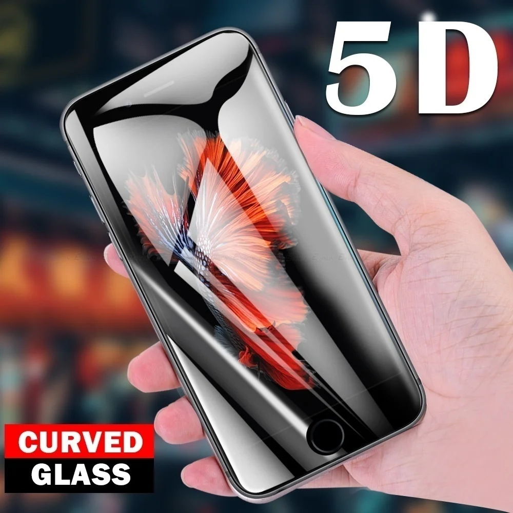 5D изогнутая защитная пленка, полное покрытие, закаленное стекло, Защита экрана для iPhone 8 7 6 6S Plus
5D изогнутая защитная пленка, полное покрытие, закаленное стекло, Защита экрана для iPhone 8 7 6 6S Plus