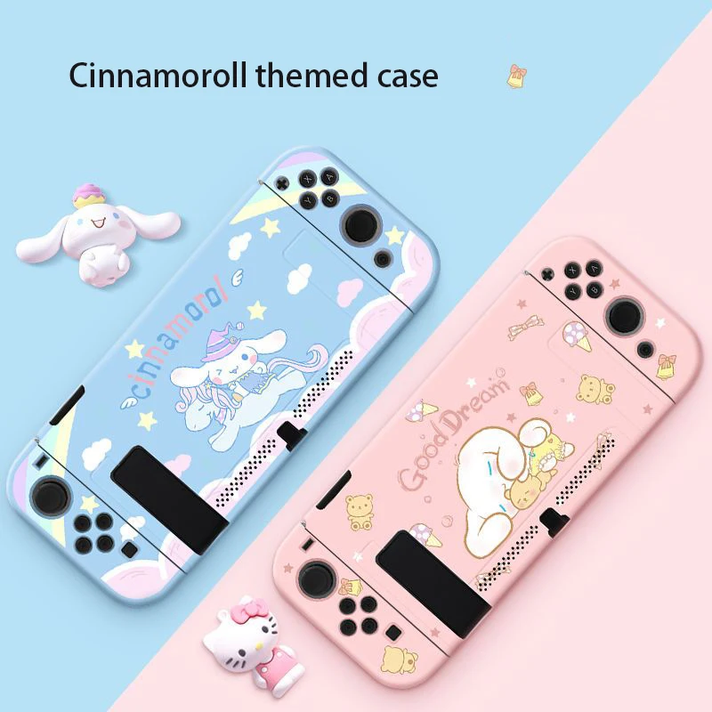 New Switch Oled Protective Case Sanrio Cinnamoroll Anti-scratch Ns All-In-One Accessories Handle Cover Cartoon Cute Anti-Fall
New Switch Oled Protective Case Sanrio Cinnamoroll Anti-scratch Ns All-In-One Accessories Handle Cover Cartoon Cute Anti-Fall