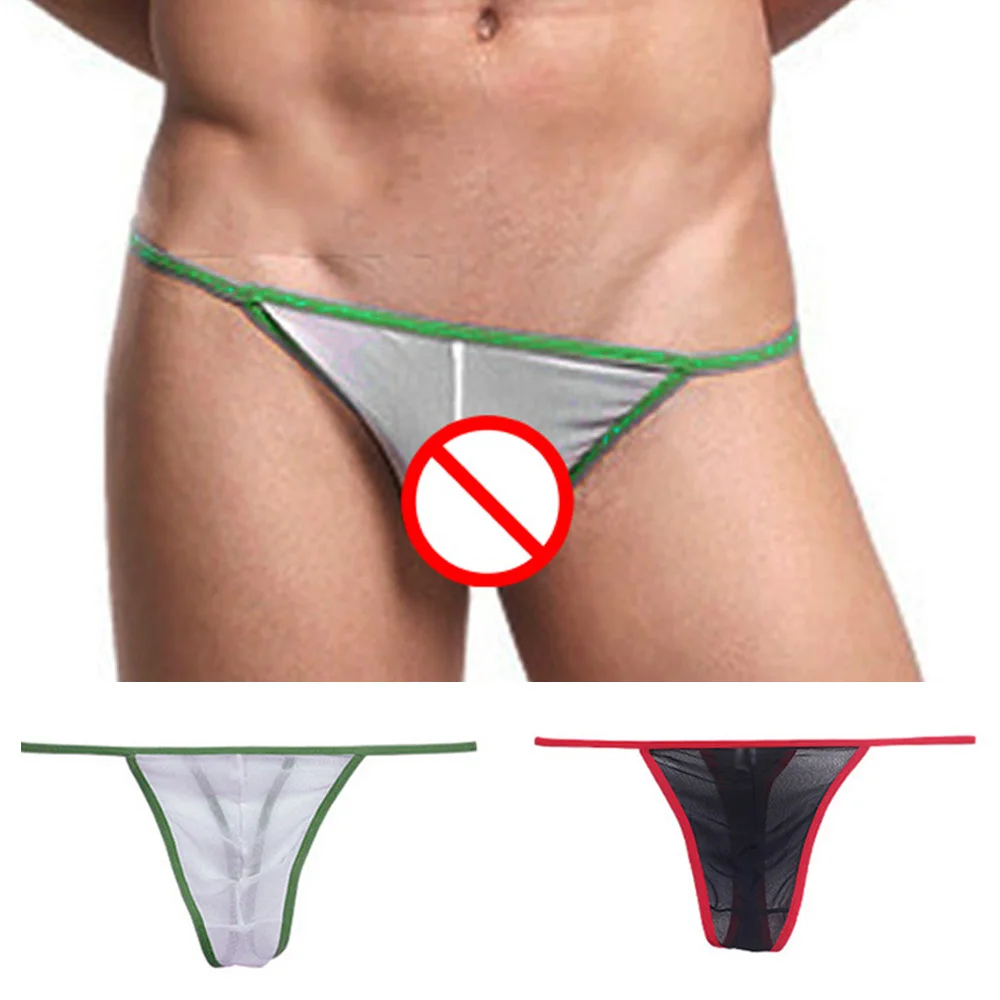 Tulle Netting Men's Sexy Gay Sissy Appeal Transparent Backless Thong Briefs Knickers Underwear Underpant 2 Colors
Tulle Netting Men's Sexy Gay Sissy Appeal Transparent Backless Thong Briefs Knickers Underwear Underpant 2 Colors