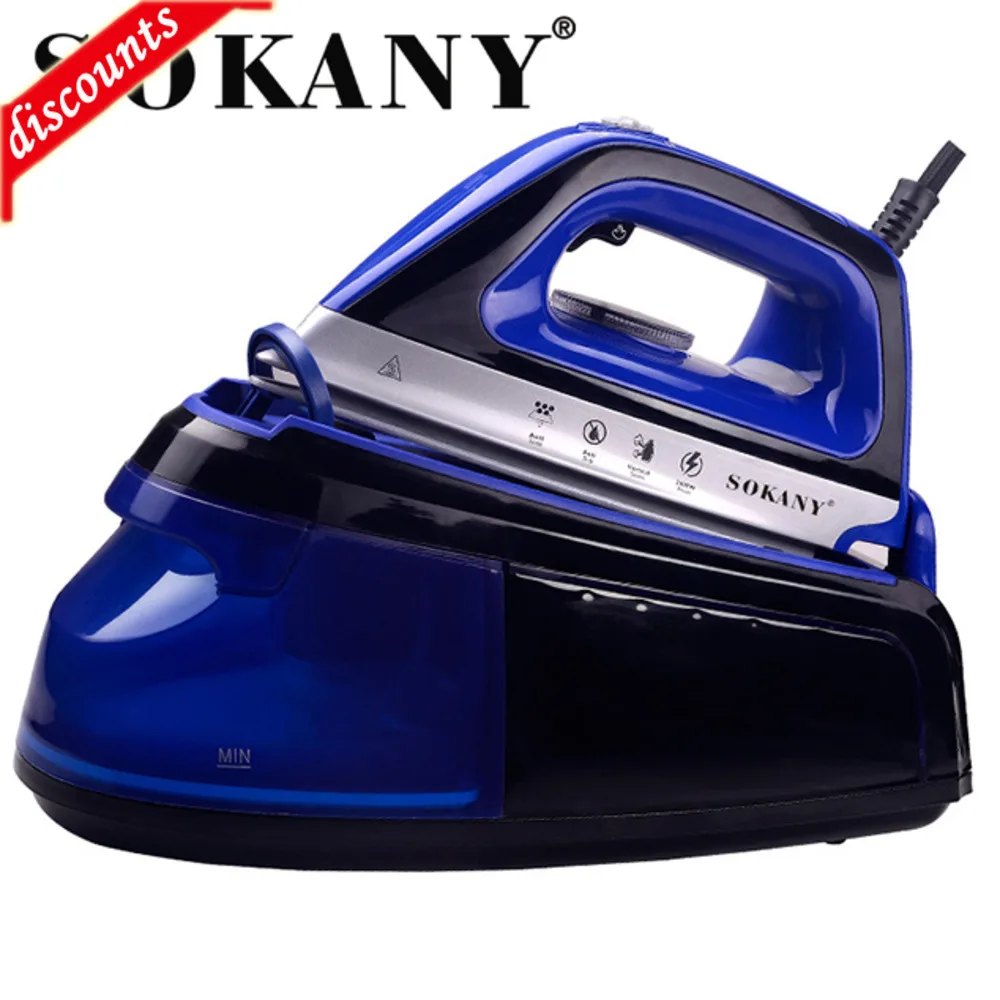 SOKANY Коммерческая 2200 Вт-2400 Вт ручная электрическая Паровая станция и генератор 
SOKANY Коммерческая 2200 Вт-2400 Вт ручная электрическая Паровая станция и генератор