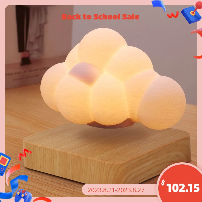 Magnetic Suspension Cloud Lamp Romantic Atmosphere Small Night Lamp Creative Gift Entry Luxury Home Decoration Advanced
Magnetic Suspension Cloud Lamp Romantic Atmosphere Small Night Lamp Creative Gift Entry Luxury Home Decoration Advanced
