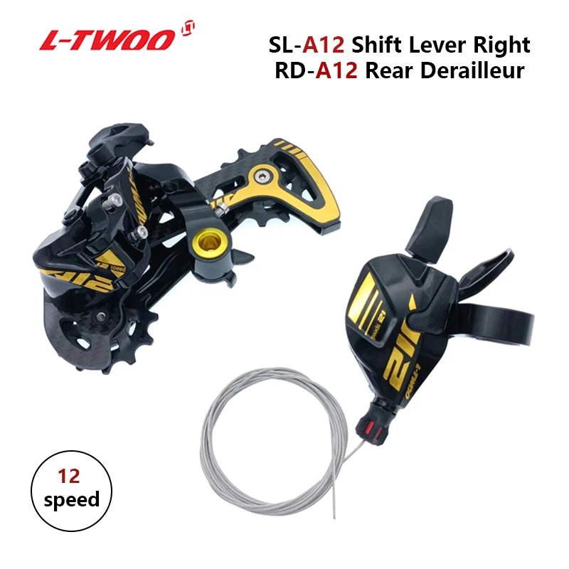 LTWOO AT12 MTB Bike Bicycle Groupset 1X12Speed Trigger Shift Lever and Rear Derailleur for Shimano/ SRSM M6100 M7100 M8100 M9100
LTWOO AT12 MTB Bike Bicycle Groupset 1X12Speed Trigger Shift Lever and Rear Derailleur for Shimano/ SRSM M6100 M7100 M8100 M9100