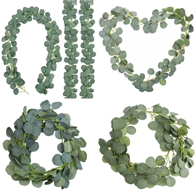 Eucalyptus Garland Artificial Faux Garland Wall Decor Silver Dollar Eucalyptus Greenery Leaves Vines Plant for Wedding Arch
Eucalyptus Garland Artificial Faux Garland Wall Decor Silver Dollar Eucalyptus Greenery Leaves Vines Plant for Wedding Arch